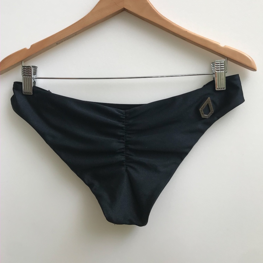 Volcom Stone Ruched Bikini Bottom
